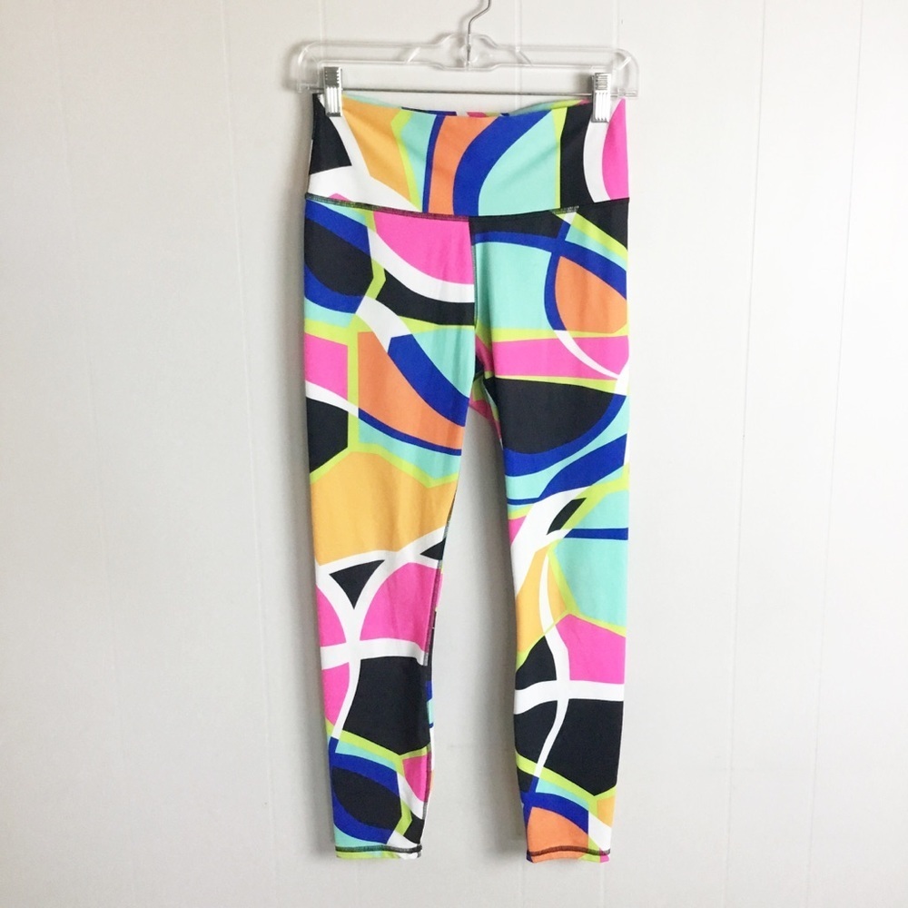 Fabletics Colorful Workout Leggings Gym Size  S